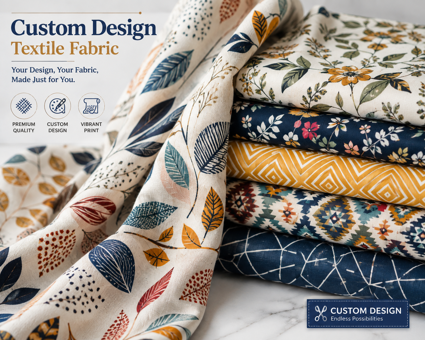 Custom Design Textile Fabric